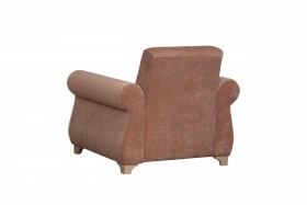 Кресло для отдыха "Порто" (велюр киви корица / микровельвет крем) в Калуге - kaluga.katalogmebeli.com | фото 6