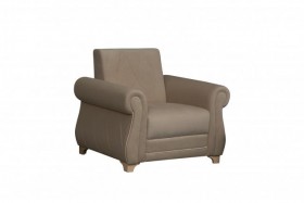 Кресло для отдыха "Порто" (велюр киви латте / микровельвет крем) в Калуге - kaluga.katalogmebeli.com | фото