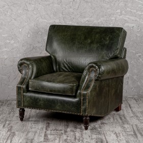 Кресло кожаное Лофт Аристократ (ширина 1070 мм) в Калуге - kaluga.katalogmebeli.com | фото
