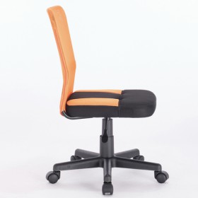 Кресло компактное BRABIX Smart MG-313 (черный, оранжевый) в Калуге - kaluga.katalogmebeli.com | фото 2