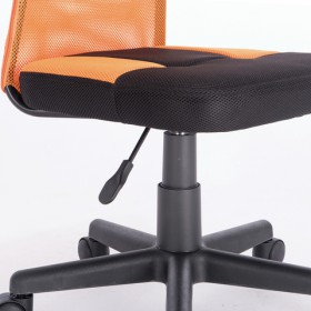 Кресло компактное BRABIX Smart MG-313 (черный, оранжевый) в Калуге - kaluga.katalogmebeli.com | фото 5