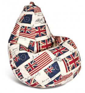 Кресло-мешок Британский Флаг в Калуге - kaluga.katalogmebeli.com | фото