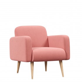 Уилбер ЛД.306010.000 Кресло (Светло-розовый, ткань UNI IDEA 1031) в Калуге - kaluga.katalogmebeli.com | фото 2