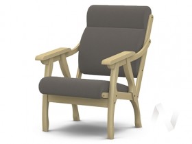 Кресло Вега-10 (бесцветный лак/ULTRA STONE) в Калуге - kaluga.katalogmebeli.com | фото