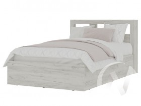 Кровать 1,2 МС Гранд (дуб крафт белый) в Калуге - kaluga.katalogmebeli.com | фото