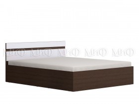 Кровать Нэнси 1,6м (Венге/Белый глянец) в Калуге - kaluga.katalogmebeli.com | фото
