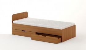 Кровать с ящиками 900 (Бук темный) в Калуге - kaluga.katalogmebeli.com | фото