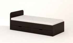 Кровать с ящиками 900 (Венге) в Калуге - kaluga.katalogmebeli.com | фото 1