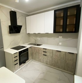 Модульная кухня Норд 1,6 м (Софт даймонд/Камень беж/Белый) в Калуге - kaluga.katalogmebeli.com | фото 25