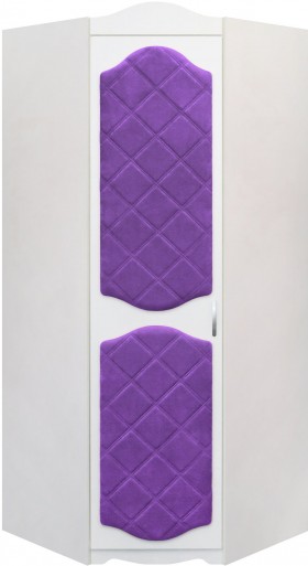 Шкаф угловой Иллюзия 32 Фиолетовый в Калуге - kaluga.katalogmebeli.com | фото