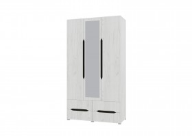Шкаф 3-х створчатый с ящиками и зеркалом Вега (Прованс) в Калуге - kaluga.katalogmebeli.com | фото