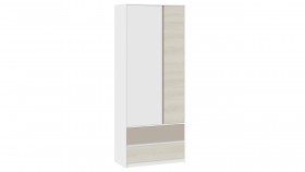 Шкаф для одежды комбинированный «Сканди» Дуб Гарден/Белый/Глиняный серый в Калуге - kaluga.katalogmebeli.com | фото