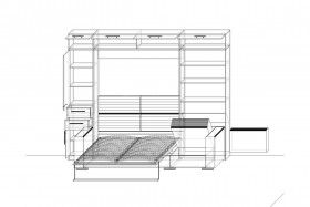 Шкаф-кровать с диваном Каролина в Калуге - kaluga.katalogmebeli.com | фото 6