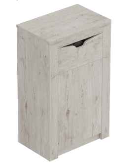 Тумба с дверцей и ящиком Соренто Дуб бонифаций/Кофе структурный матовый в Калуге - kaluga.katalogmebeli.com | фото